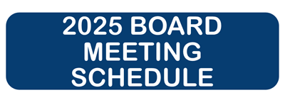 2025 BRE Board Meeting Schedule