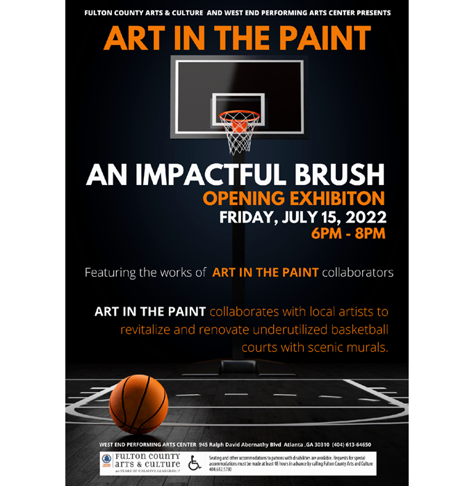 art in the paint flyer