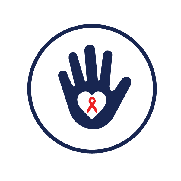 icon representing HIV support services