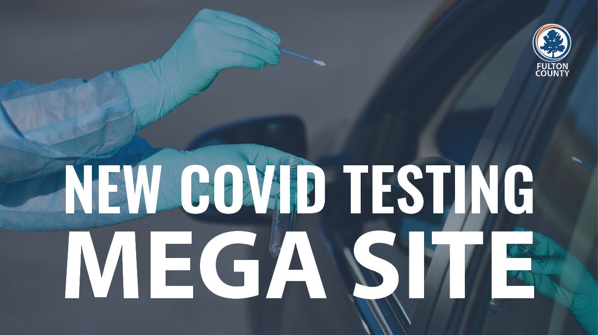 New COVID testing mega site